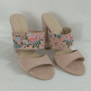 Women's N by Nichole Miller "Leah"Slip On High Heel Shoes Size 10M